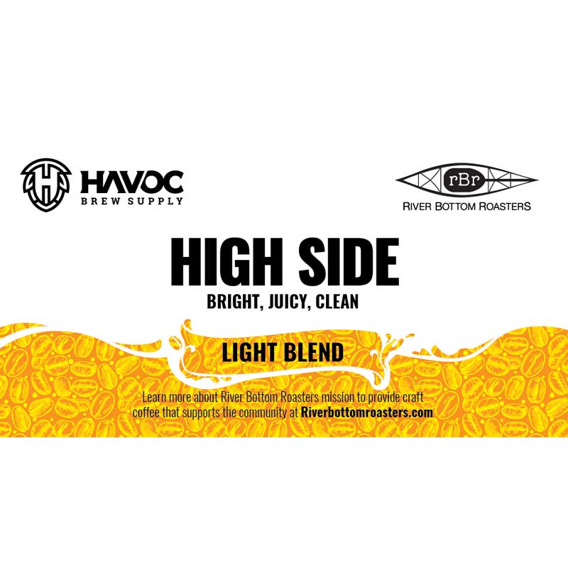 RBR High Side - Light Blend - Whole Bean Coffee