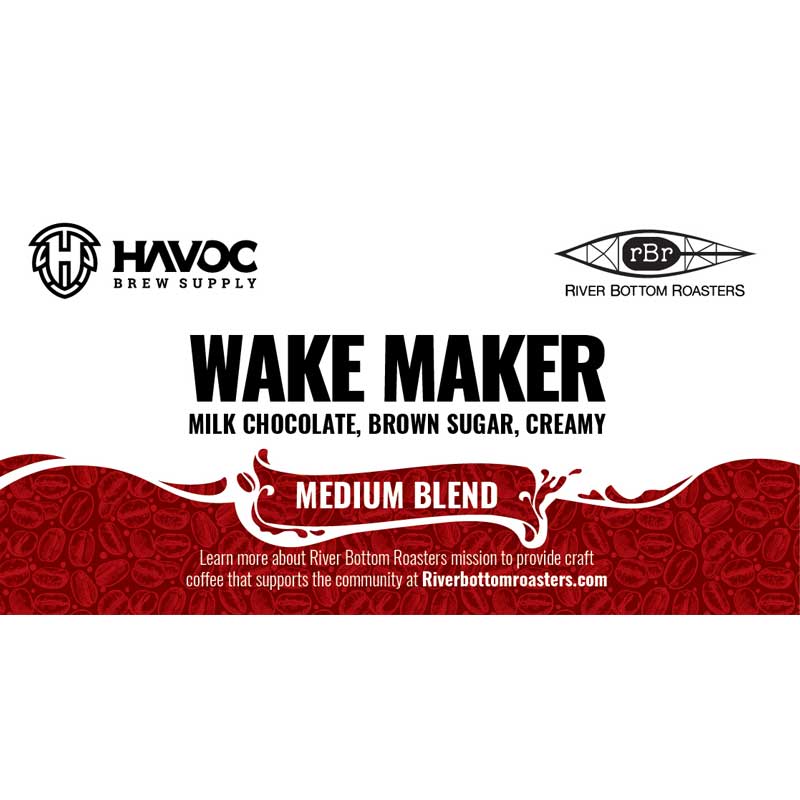 RBR Wake Maker - Medium Blend - Whole Bean Coffee